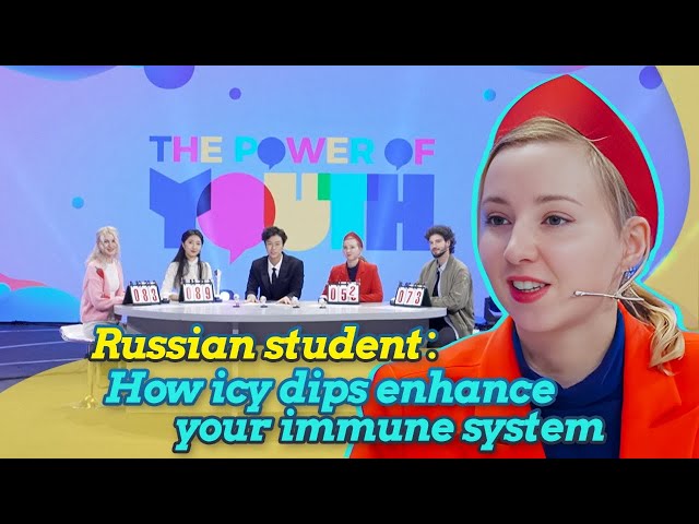 Russian student: How icy dips enhance your immune system