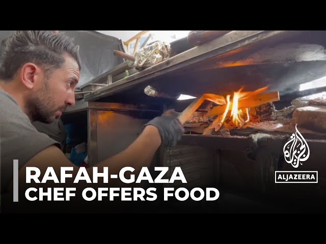 Resilient chef brings hope to Gaza amidst food shortages