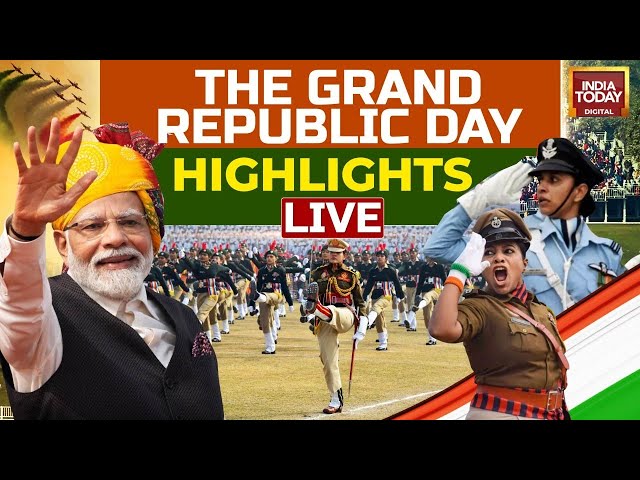 Republic Day 2024 Highlights LIVE: India's 75th Republic Day Parade LIVE | Republic Day Parade 