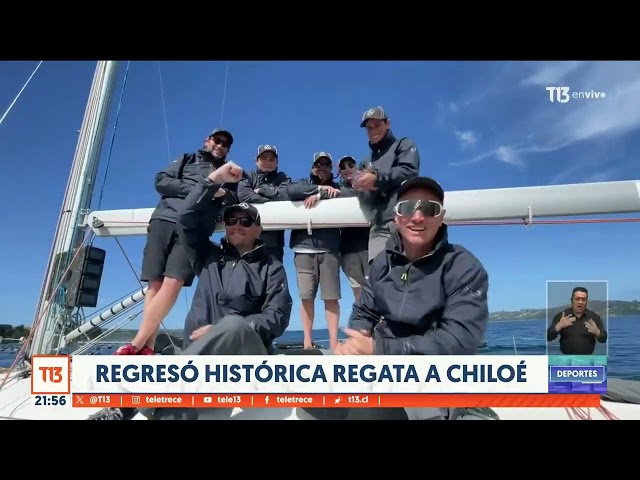 Regresó histórica regata a Chiloé