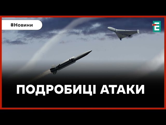  ЦІЄЇ НОЧІ РОСІЯ АТАКУВАЛА УКРАЇНУ ШАХЕДАМИ ТА РАКЕТАМИ  НАСЛІДКИ АТАКИ