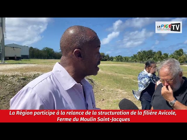 ⁣La Région participe à la relance de la structuration de la filière Avicole, Ferme Moulin St-Jacques