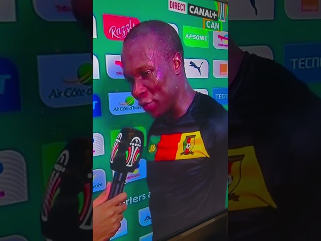 Vincent Aboubakar s'exprime sur le dernier match du Cameroun à la CAN victoire du nigeria 2- 0