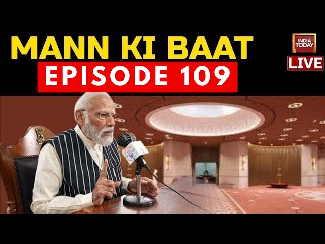 Mann Ki Baat LIVE: PM Modi To Address First Mann Ki Baat Of 2024 LIVE | PM Modi LIVE | India Today