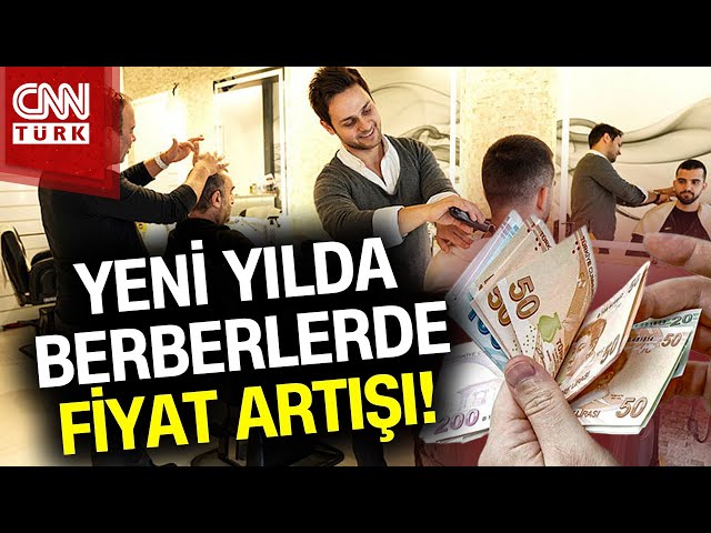 Yeni Yılla Beraber Berberlerde Fiyat Arttı! #Haber