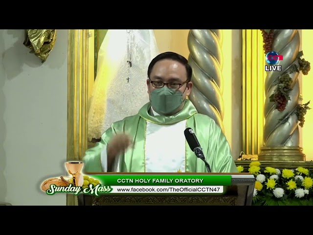 28 JANUARY 2024 -  HOMILY by Rev.  Fr.  Jesper John Petralba