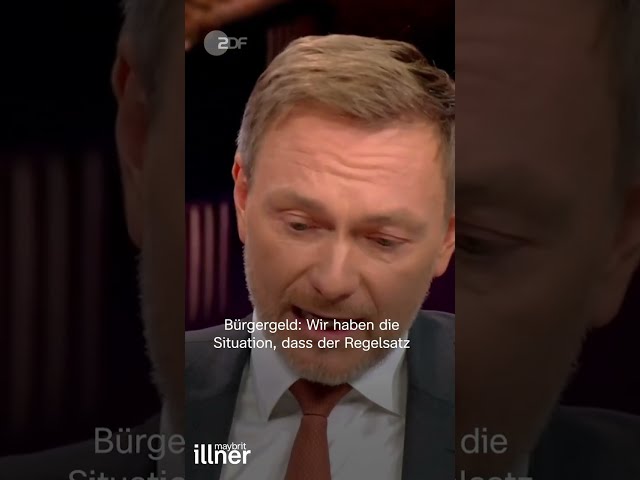 Lindner kündigt Nullrunde beim Bürgergeld an | #Shorts #Lindner #Bürgergeld #FDP #Sozialstaat