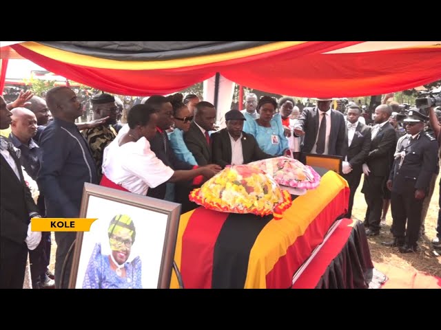 Last journey - Cecilia Barbra Atim Ogwal buried in Kole with seven-gun salute