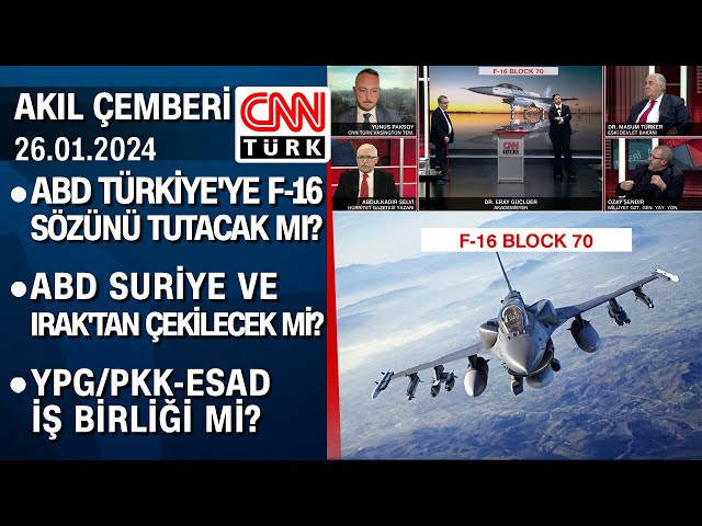 ABD Türkiye'ye F-16 sözünü tutacak mı? ABD Suriye ve Irak'tan çekilecek mi? - AkılÇemberi 