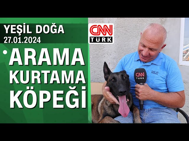 Arama kurtarma köpeği Şilan'ın hikayesi - Yeşil Doğa 27.01.2024 Cumartesi