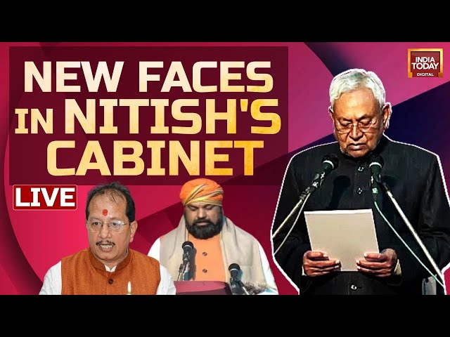 Nitish Kumar News LIVE: Nitish Kumar With BJP Leaders Take Oath |Bihar Politics |INDIA TODAY LIVE