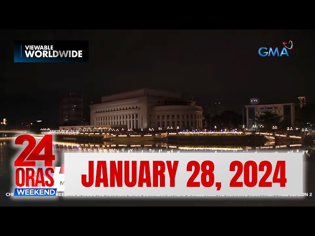 24 Oras Weekend Express: January 28, 2024 [HD]