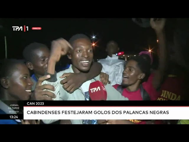 CAN 2023 -  Cabindenses festejaram golos dos Palancas Negras