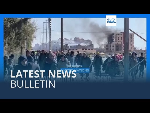 Latest news bulletin | January 28th – Midday