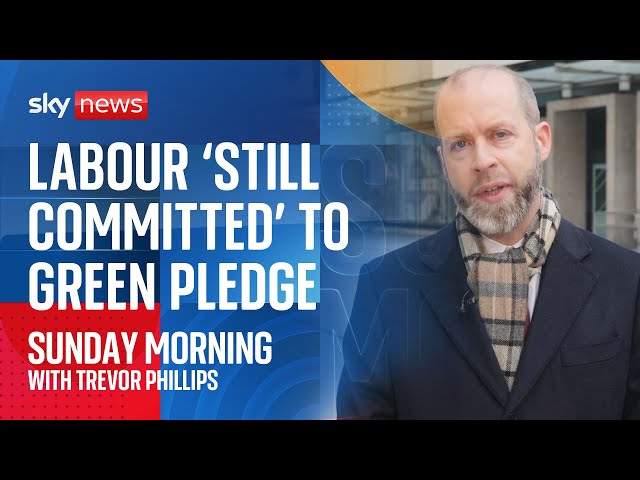 Labour 'still committed' to £28bn green pledge, says shadow business secretary