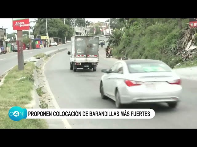 Proponen colocación de barandillas más fuertes