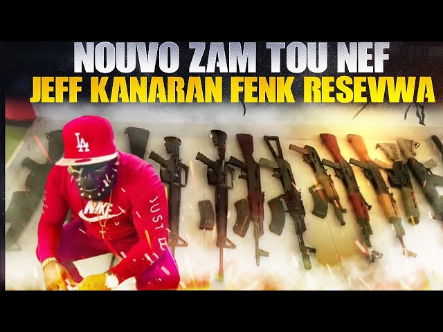 Jeff Kanaran Fenk Resevwa Plizye Gwo Zam E Bay Yon Pinga Ak Moun Kap fe Wout nasyonal La