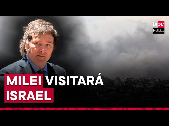 Javier Milei visitará Israel y condena violencia “atroz” de Hamas