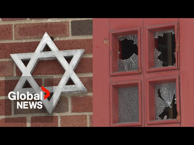 NB synagogue vandalized on International Holocaust Remembrance Day: "Very sad day"