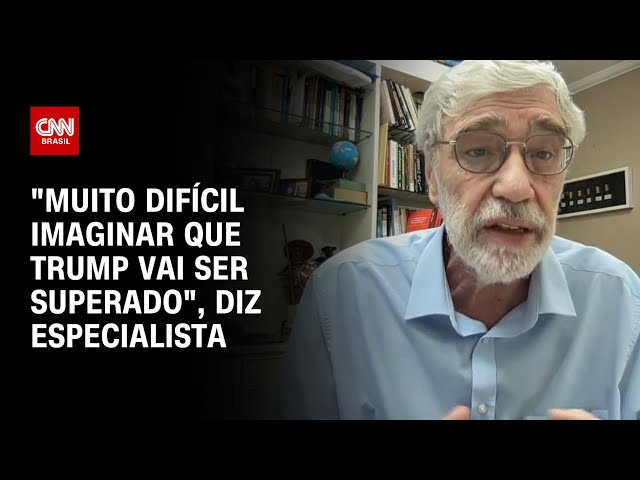 "Muito difícil imaginar que Trump vai ser superado", diz especialista | AGORA CNN