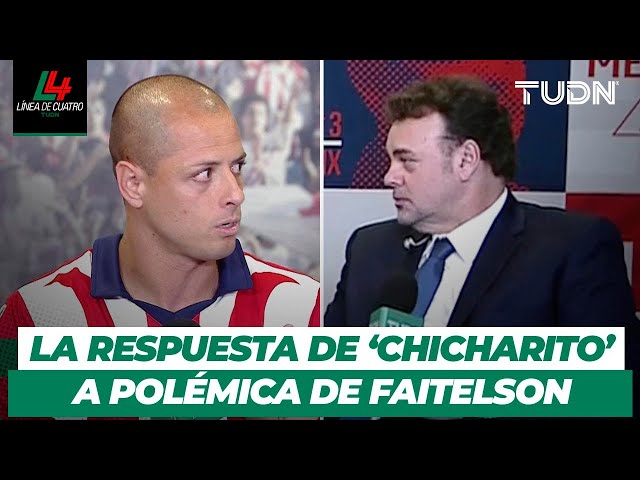 'Chicharito' RESPONDE a Faitelson  Y el debut de Andrés Guardado | Resumen Línea de 4