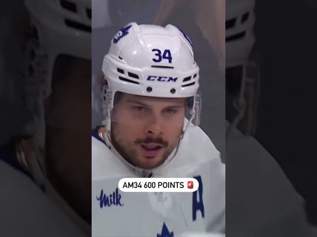 600th Career Point for AM34!!! 