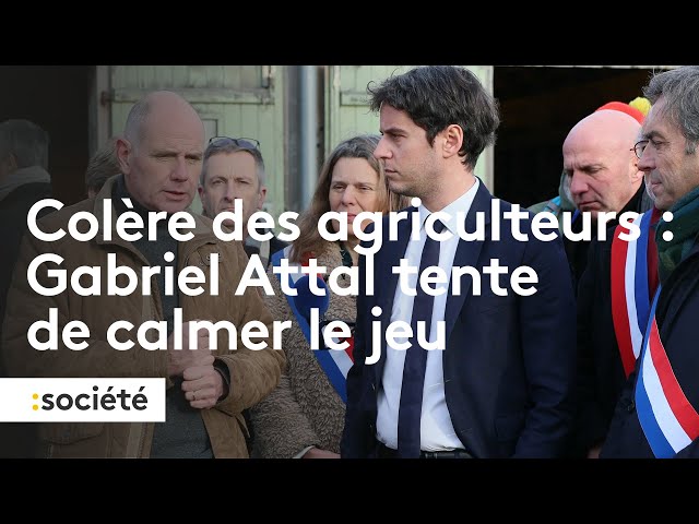 Colère des agriculteurs : Gabriel Attal tente de calmer le jeu