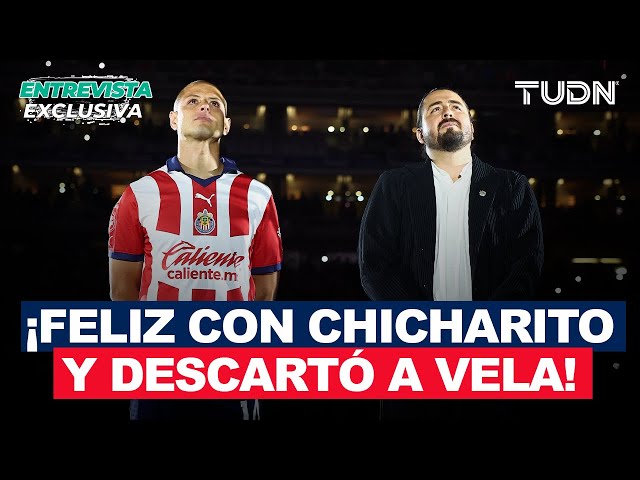 AMAURY VERGARA en EXCLUSIVA habló sobre la llegada de 'CHICHARITO' y reveló si VELA FUE OP