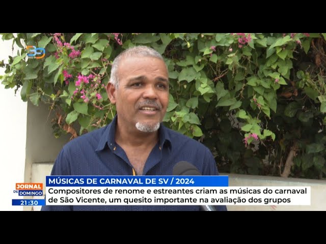 Compositores de renome e estreantes criam as músicas do carnaval de São Vicente