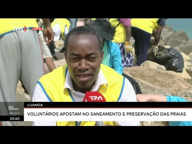 Luanda - Voluntário apostam no saneamento e preservação