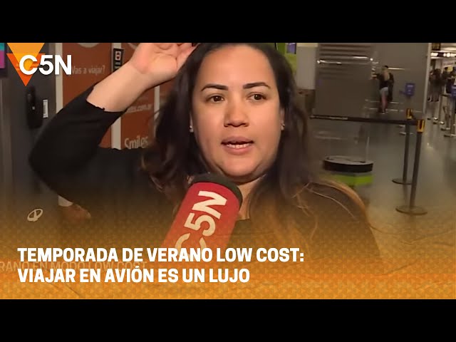 TEMPORADA de VERANO LOW COST: VIAJAR en AVIÓN es UN LUJO