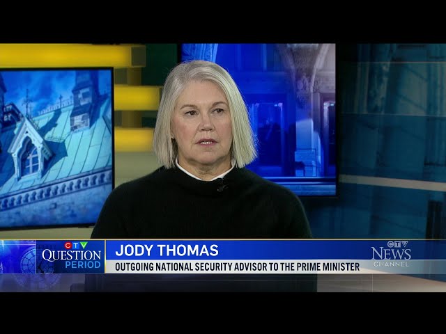 Jody Thomas on national security threats facing Canada | CTV's Question Period