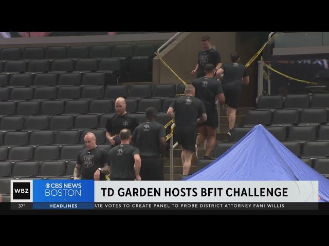 B-Fit Challenge at TD Garden raises $850,000 for first responders and military