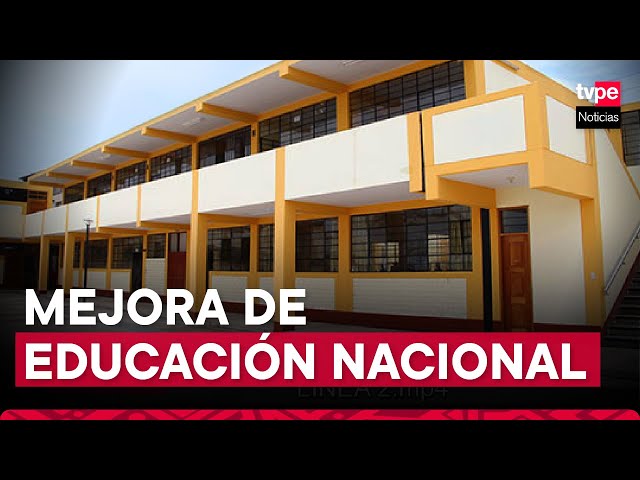 MINEDU busca cerrar la brecha de infraestructura en colegios