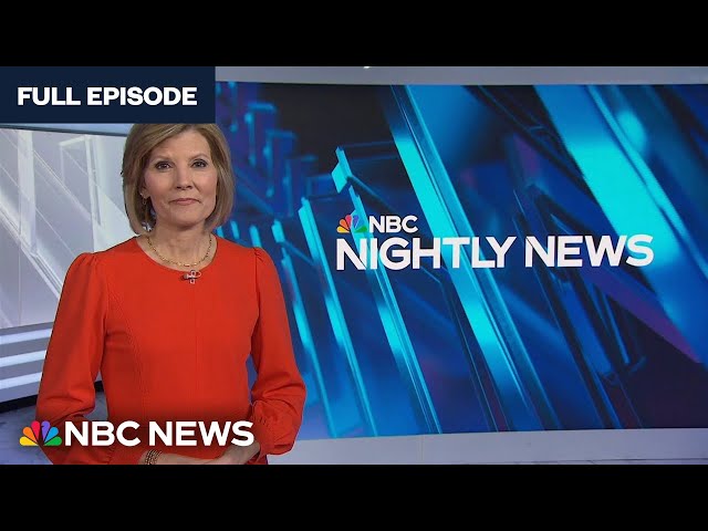 Nightly News Full Broadcast - Jan. 28