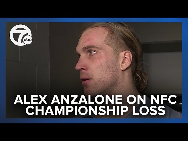 Detroit Lions LB Alex Anzalone on NFC Championship loss to 49ers