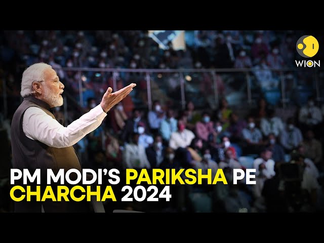 Pariksha Pe Charcha 2024 LIVE: PM Modi interacts with students, teachers & parents | WION LIVE