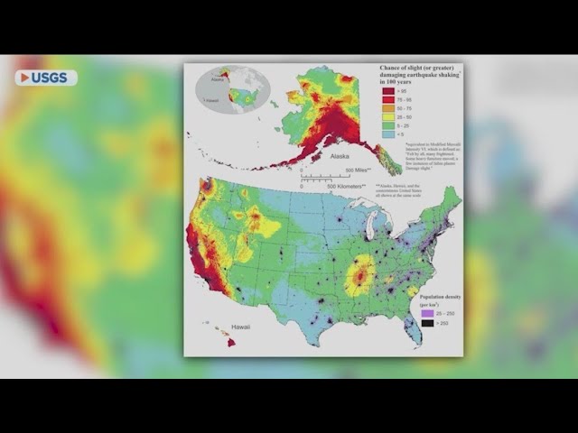 Earthquake probability expands in new model