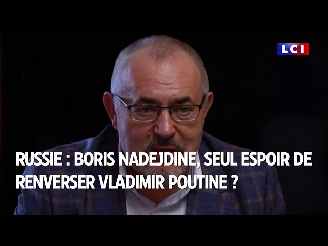 Russie : Boris Nadejdine, seul espoir de renverser Vladimir Poutine ?