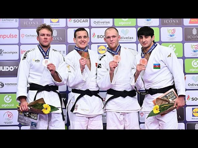⁣Judo Grand Prix Portugal: Gold für zwei türkische Schwergewichte