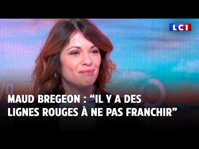 Blocage de Paris : "Il y a des lignes rouges à ne pas franchir", estime Maud Bregeon