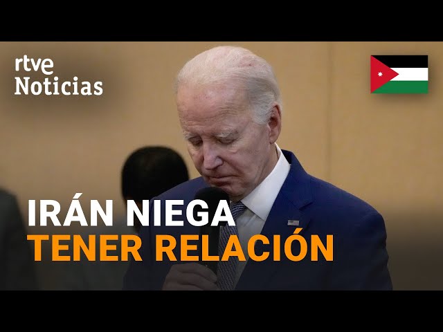 JORDANIA: BIDEN promete que EE.UU. responderá al ATAQUE a sus SOLDADOS y acusa a IRÁN | RTVE