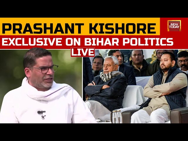 LIVE: Strategist Prashant Kishor EXCLUSIVE After Nitish Kumar Goes Back To BJP | Bihar Politics