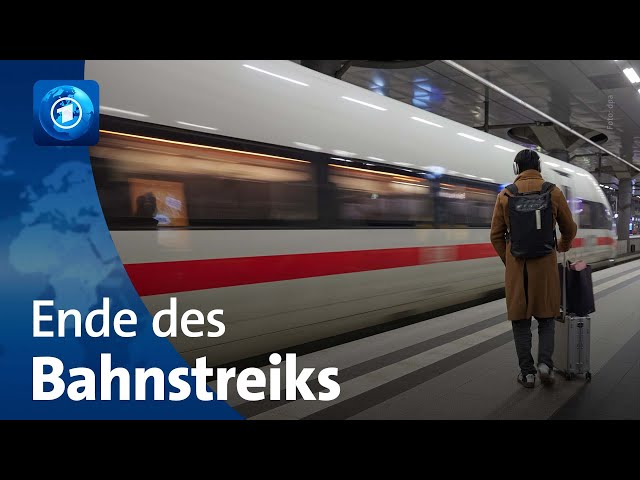 ⁣GdL beendet Streik im Personenverkehr