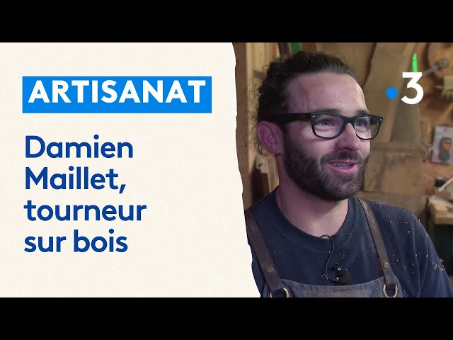 Artisanat : tourneur sur bois à Andilly en Charente-Maritime