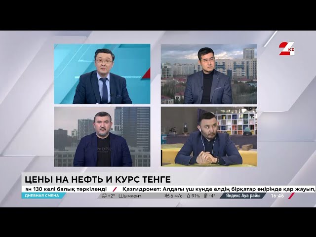 ⁣Цены на нефть и курс тенге. Дневная смена | 29.01.2024