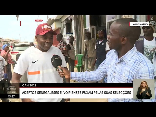 CAN 2023 - Adeptos senegaleses e ivoirienses puxam pelas suas selecções