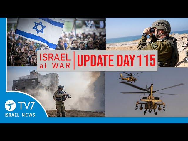 TV7 Israel News - Swords of Iron, Israel at War - Day 115 - UPDATE 29.1.24