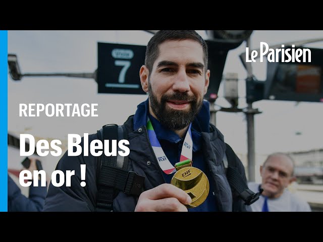 « Je ne lâche plus ma médaille ! » : retour des Bleus à Paris, après leur sacre à l'Euro de han