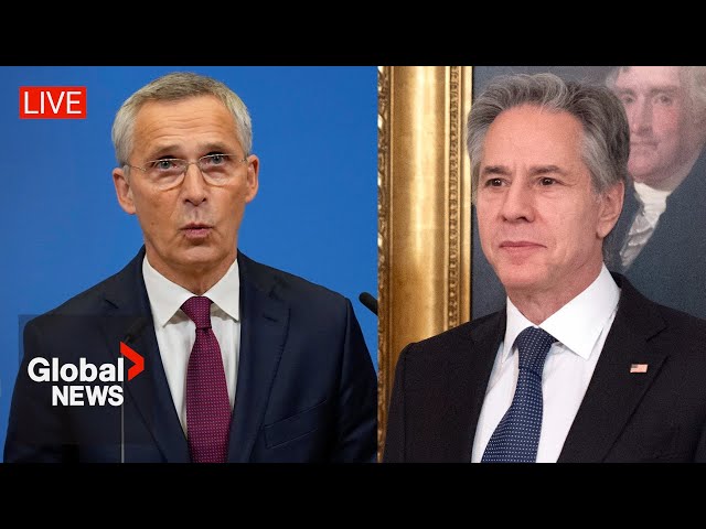 NATO's Stoltenberg, US Secretary of State Blinken hold joint news conference | LIVE